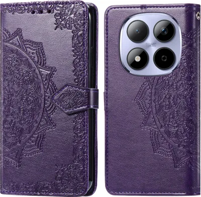 Produktbild von imoshion Mandala Klapphülle Xiaomi Redmi Note 15 Pro (5G) - Violett