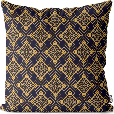 Produktbild von VOID Art Deco Blumen Muster Kissenbezug Kissenhülle Sofakissen Kissen Deko Outdoor-Kissen Dekokissen