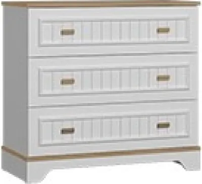 Produktbild von Kommode mit 3 Schubladen in Beige