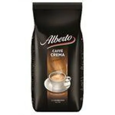 Obrázek produktu pro Alberto Caffe Crema celá zrna sametově jemně pražená směs 1000g