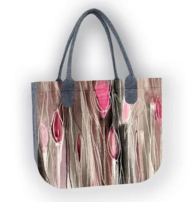Immagine prodotto di Borsa in feltro LADY XL "Tulipani" TL21