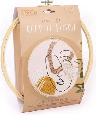 Obrázok produktu pre sada na vyšívanie ihlou – Graine Creative