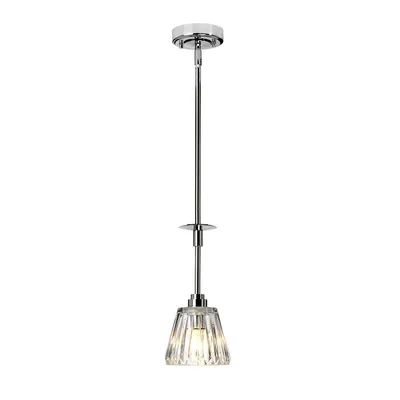 Produktbild von Elstead Agatha LED Hängeleuchte G9 Poliertes Chrom IP44