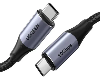 Obrázok produktu pre UGREEN US355 USB-C na USB-C 3.1 Gen.2, PD, 5A, 100W, 4K, 10Gbps, 1m