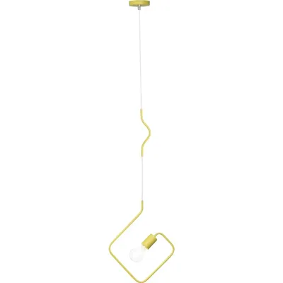 Produktbild von Brilliant Pendelleuchte Kacy 162cm Gelb max. 60W E27 ohne Leuchtmittel höhenverstellbar
