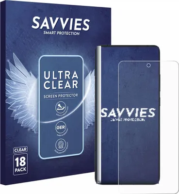 Produktbild von 18x Für Motorola Moto X70 Air Schutzfolie Savvies Displayschutz Display Schutz Folie Klar Transparent