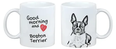 Imagen del producto de Art-Dog Taza de cerámica – Boston Terrier