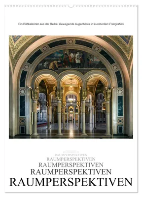 Produktbild von Raumperspektiven (Wandkalender 2027 DIN A2 hoch), CALVENDO Monatskalender