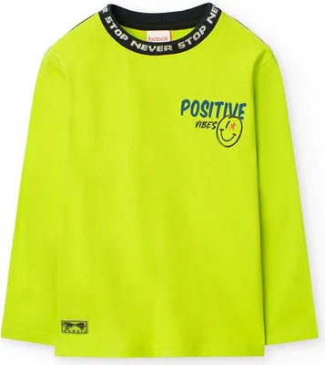Produktbild von Boboli Knit Langarm-t-shirt Gelb 6 Years Gelb 6 Years