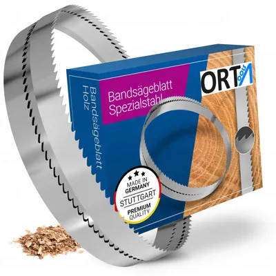 Produktbild von Spezialstahl Bandsägeblatt für Holz 1400 x 6 x 0,40 x 4 mm