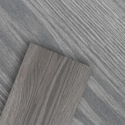 Obrázek produktu pro Hengda 6m² vinylové podlahy vinylové laminátové samolepicí prkna prkna PVC podlahy protiskluzové vodotěsné 42 kusů vinylových prken prkna se zrnitostí dřeva (tmavě šedá)