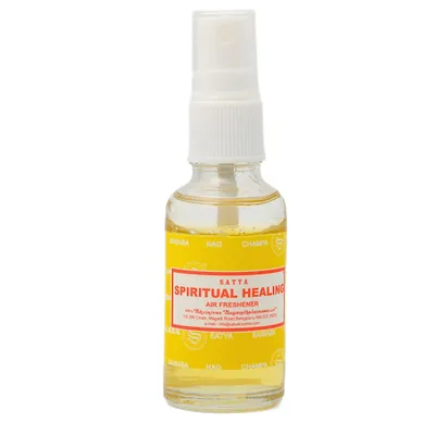 Produktbild von Satya Duftspray, Duftöl - Naturdüfte für Aromatherapie, Raumduft, Diffusor, Duftlampe, Autoduft (Spiritual Healing)