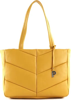 Produktbild von PICARD Leder Schultertasche Warm Up Shopper Honey senfgelb