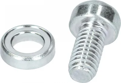 Produktbild von SHIMANO Klemmschraube M6x11,5 mm BR-R463 Silber HR inkl. Unterlegscheibe - 6x...