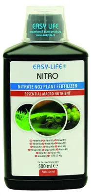 Produktbild von Easy Life Nitro, 10 ml pro 500 l erhöht die Konzentration NO3 mit 2,0 ppm und die K-Konzentration mit 1,3 ppm., 1 Stück(e)