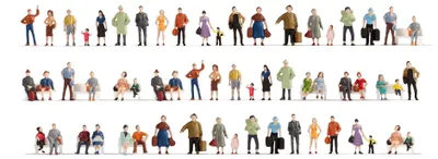Mega-Sparset Figuren 1:160, Kunststoff, divers