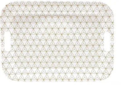 Produktbild von Melamin Tablett 47x33cm geometrisch