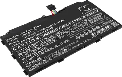 Image de TECHTEK Batterie pour ordinateur portable compatible avec [Fujitsu] Stylistic Q616, Stylistic Q665, Stylistic Q7310, Stylistic Q7311, Stylistic Q7312