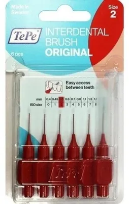 Immagine prodotto di Tepe Scovolino Rosso 0,5Mm 6 Pezzi