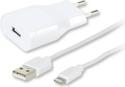 Produktbild von USB Ladeset zum Laden von Apple-Geräten mit Lightning Anschluss (62212