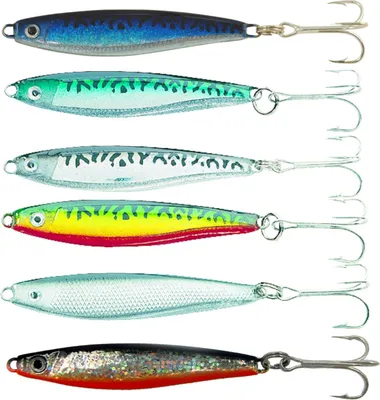 Produktbild von Solvkroken Jensen Pirken - Pilker, Gewicht / Länge / Hakengröße:25g / 7.5cm / Gr. 3, Farbe:PEF
