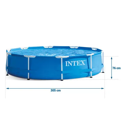Produktbild von Rahmen-Gartenpool 305 x 76 cm 10 in 1 INTEX 28202