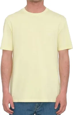 Produktbild von Volcom Herren T-Shirt Stone Blanks aura yellow : L Größe: L