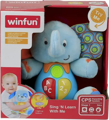 Produktbild von Smily Play Interaktive Elefantentrompete zum Kuscheln