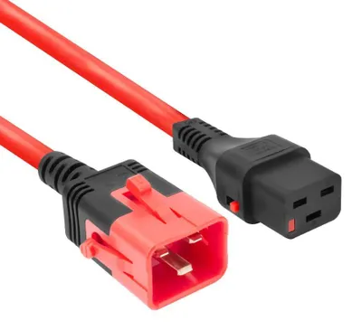 Immagine prodotto di Cavo di alimentazione ACT C19 Blocco IEC