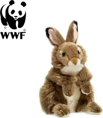 Image de WWF - Peluche - Lapin (assis, 30cm) réaliste en peluche Rabbit