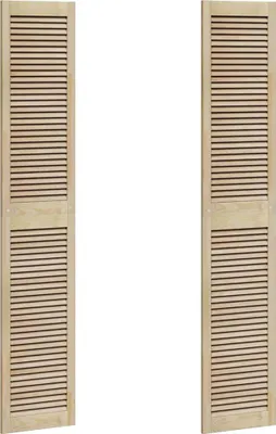 Immagine prodotto di vidaXL Porta armadio 2 pz Naturale 201 x 2,1 x 39,5 cm Legno di pino massiccio