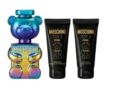 Produktbild von Moschino Toy 2 Pearl Eau de Parfum Set 50 ml + 50 ml Duschgel + 50 ml Körperlotion