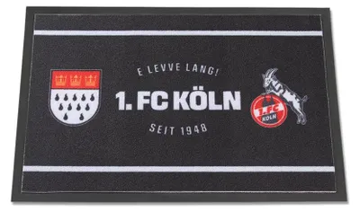 Produktbild von 1. FC Köln Fußmatte "E levve lang"