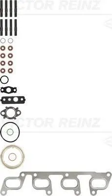 Produktbild von REINZ 04-10351-01 Montagesatz Turbolader für VW GOLF VI (5K1) Polo Schrägheck (6R1, 6C1) Passat Variant (3C5) GOLF PLUS (5M1, 521) für AUDI