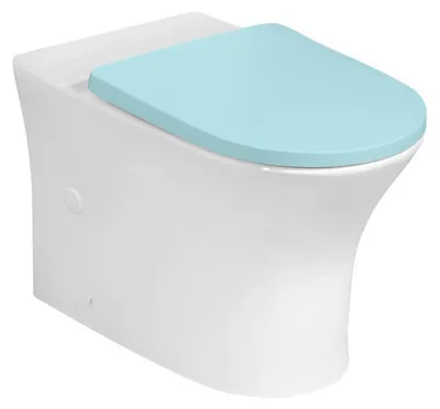 Produktbild von LEON Kombi-WC, spülrandlos, Abgang senkrecht/waagerecht, Weiß