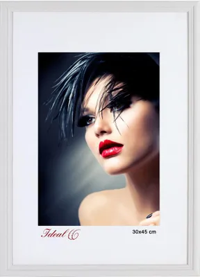 Produktbild von Artos Holz Bilderrahmen Acrylglas Plexi Lifestyle Foto Rahmen Collage Wanddeko Poster - Farbe: Weiß | Format: 30x45