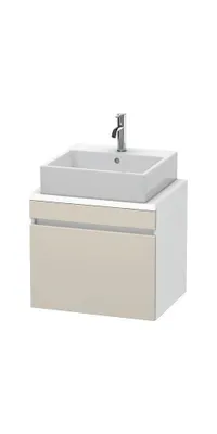 Produktbild von Konsolenunterschrank DURASTYLE 512x600x478mm taupe/weiß matt taupe/weiß matt