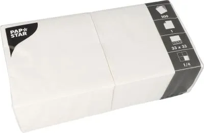Produktbild von Papstar 12391, Weiß, Seidenpapier, Einfarbig, 17 g/m², 330 mm, 330 mm