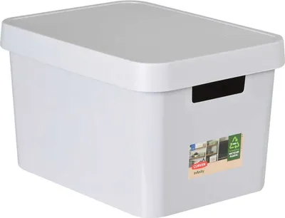 Immagine prodotto di Curver Infinity 17L scatola con coperchio grigio chiaro