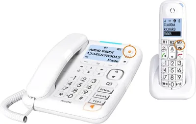 Immagine prodotto di Alcatel XL785 Telefono analogico/DECT Identificatore di chiamata Bianco