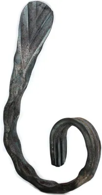Produktbild von UHRIG Schmiedeeisen Schnörkel, Bogen geschmiedet für z.B. Zaun, Geländer uvm. 120x60mm aus 12x6mm Stahl