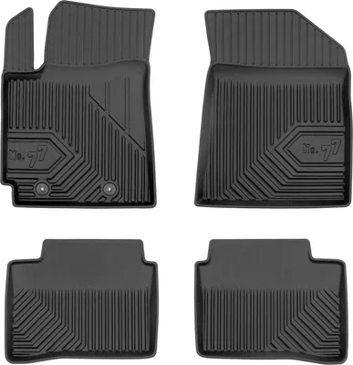 Image de Tapis de Sol de Voiture pour Hyundai i10 III HB 2019-2025 TPE Imperméable 4Pcs