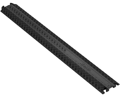 Productafbeelding van VEVOR 1-kanaals buisbrug, kabelbrug, bescherming voor kabels, draagvermogen 907 kg, afmetingen 100x13x2 cm