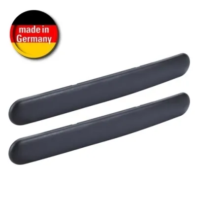 Produktbild von HR 12210101 2 Stück Stoßstangenschoner 49 x 390 x 10 mm - Ladekantenschutz - selbstklebend - schwarz