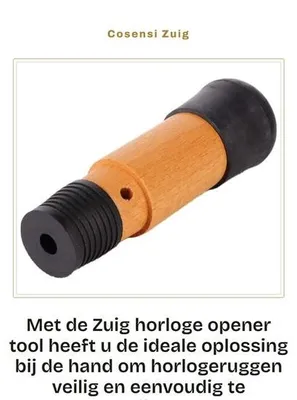 Zdjęcie produktu dla Narzędzie do otwierania zegarków Zuig – praktyczne narzędzie do otwierania zegarków – bezpieczne podczas napraw zegarków – wodoodporne – łatwe w użyciu – idealne do...