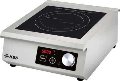 Produktbild von KBS Induktionsherd 5 Kw Mit Drehregler Schott CERAN® Feld Anschlussfertig 400V