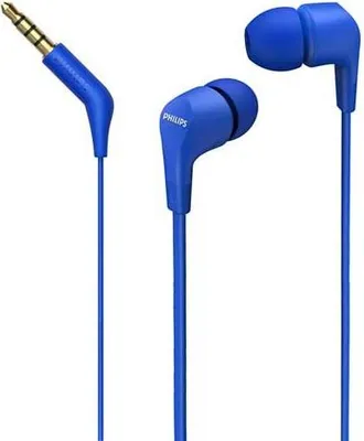 Zdjęcie produktu dla Philips TAE1105BL/00, Przewodowa, Połączenia/muzyka, 20 - 20000 Hz, 12 g, Zestaw słuchawkowy, Niebieski