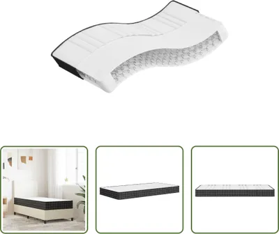 Image de The Living Store Matelas à ressorts Bonnell moyen 90x200 cm