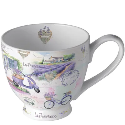 Produktbild von Porzellan-Tasse - Mug 0.45 L La Provence