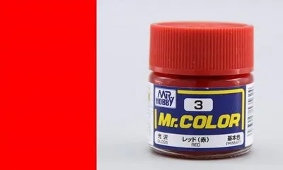 Produktbild von Mr Hobby - Gunze H-003 - Aqueous Hobby Colors (10 ml), Red